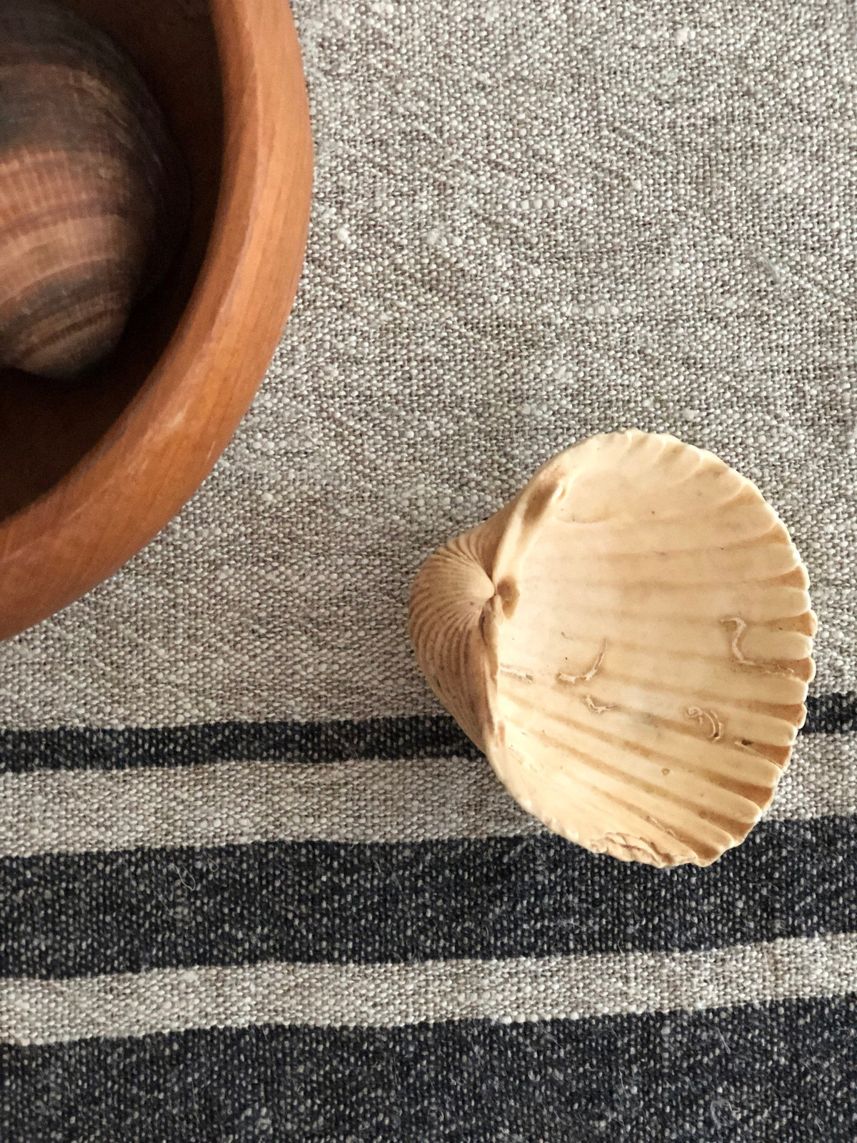 French Striped Linen placemats, set of 6 linen placemats, striped placemats, rustic placemats, country placemats, natural placemats country