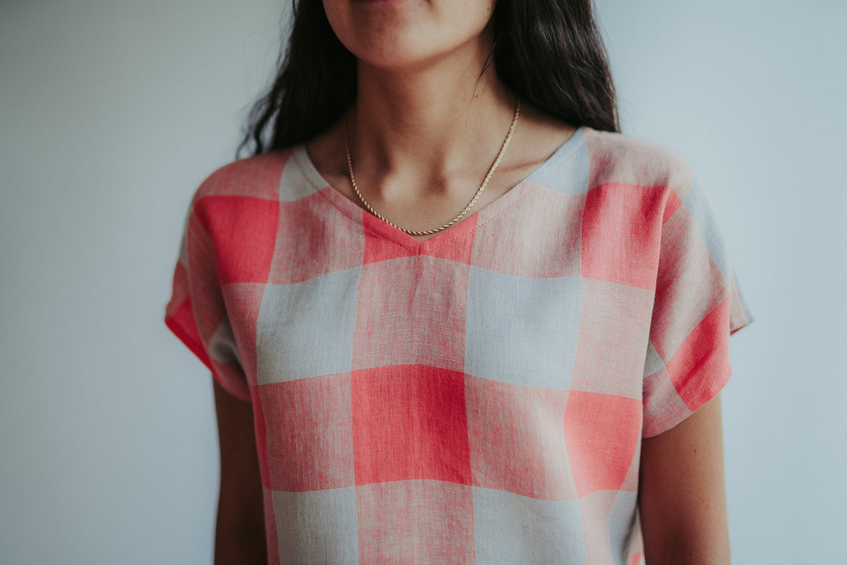 Linen T-Shirt &amp;#39;Venice&amp;#39;, Linen T-Shirt Women, Linen Top, Linen Shirt with Short Sleeves, Linen Tee, Plus size shirt, Loose Linen Shirt