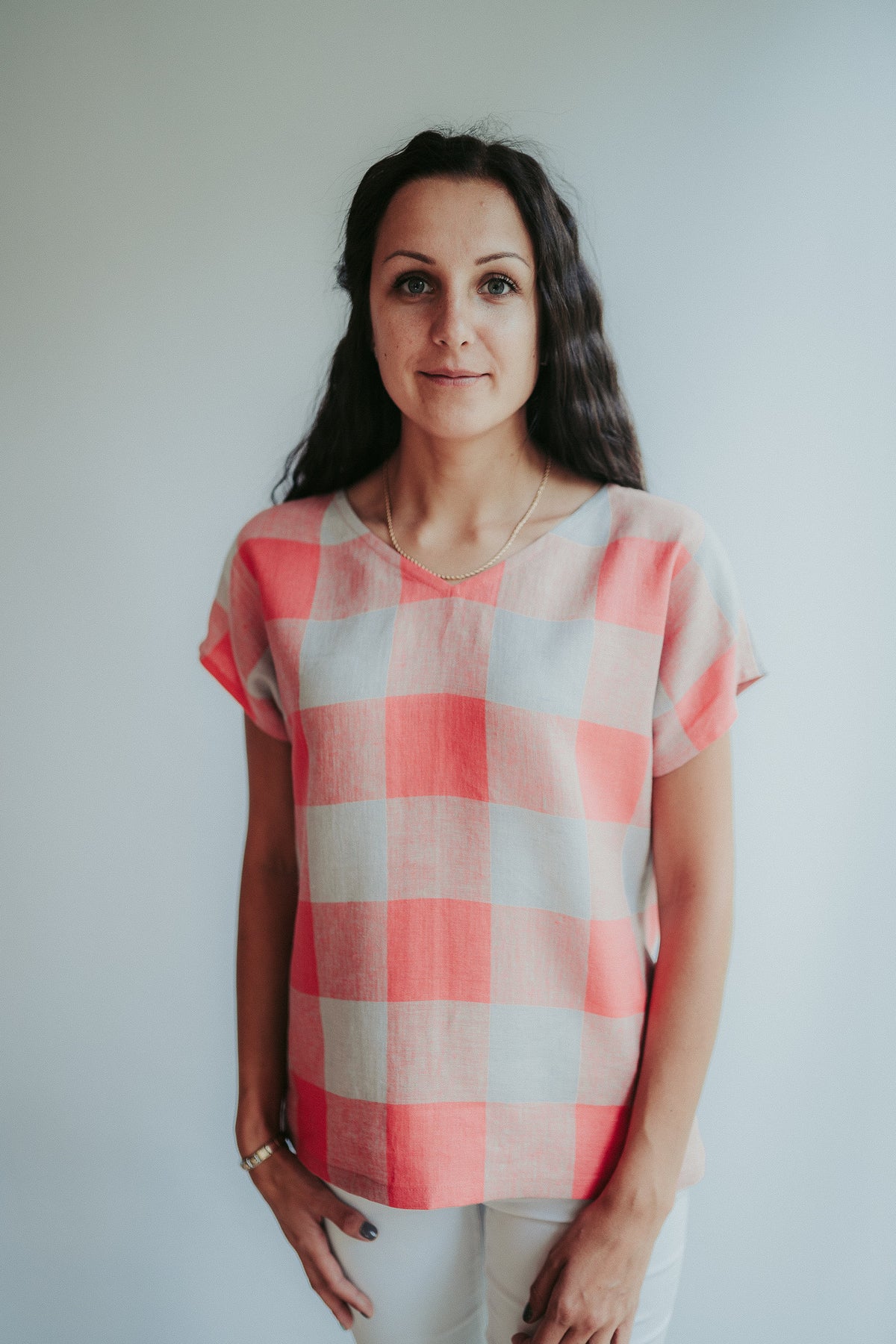 Linen T-Shirt &amp;#39;Venice&amp;#39;, Linen T-Shirt Women, Linen Top, Linen Shirt with Short Sleeves, Linen Tee, Plus size shirt, Loose Linen Shirt