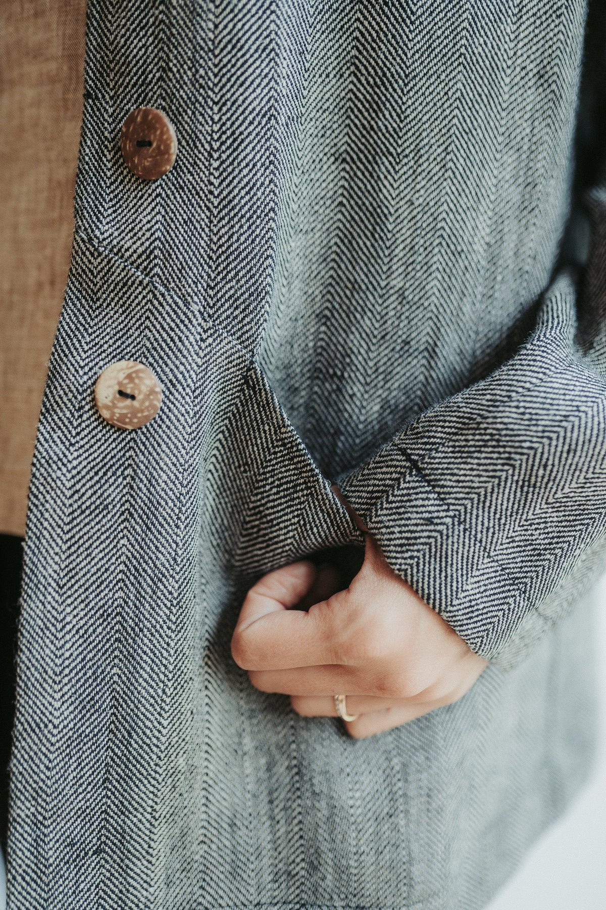 Womens Linen Jacket &amp;#39;Cate&amp;#39;, Linen Blazer for Women, Linen Coat, Linen Cardigan