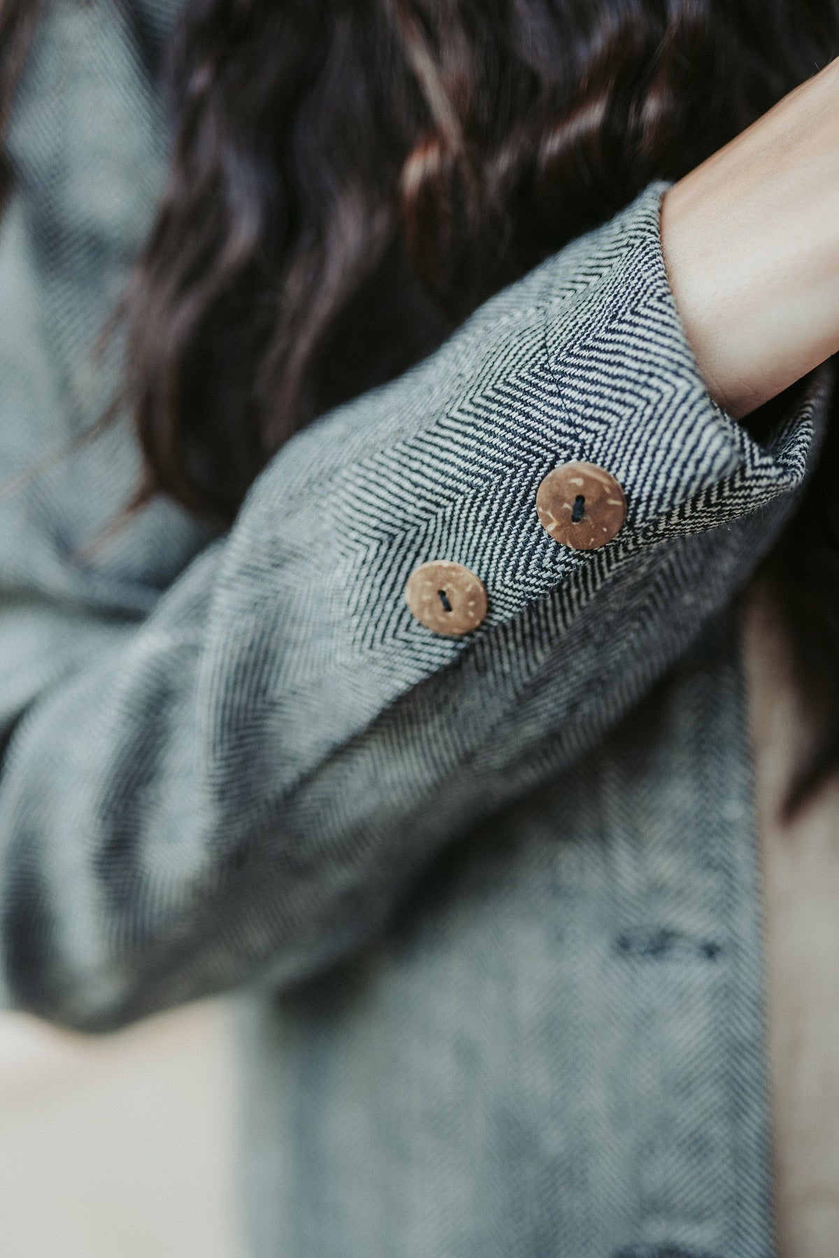 Womens Linen Jacket &amp;#39;Cate&amp;#39;, Linen Blazer for Women, Linen Coat, Linen Cardigan