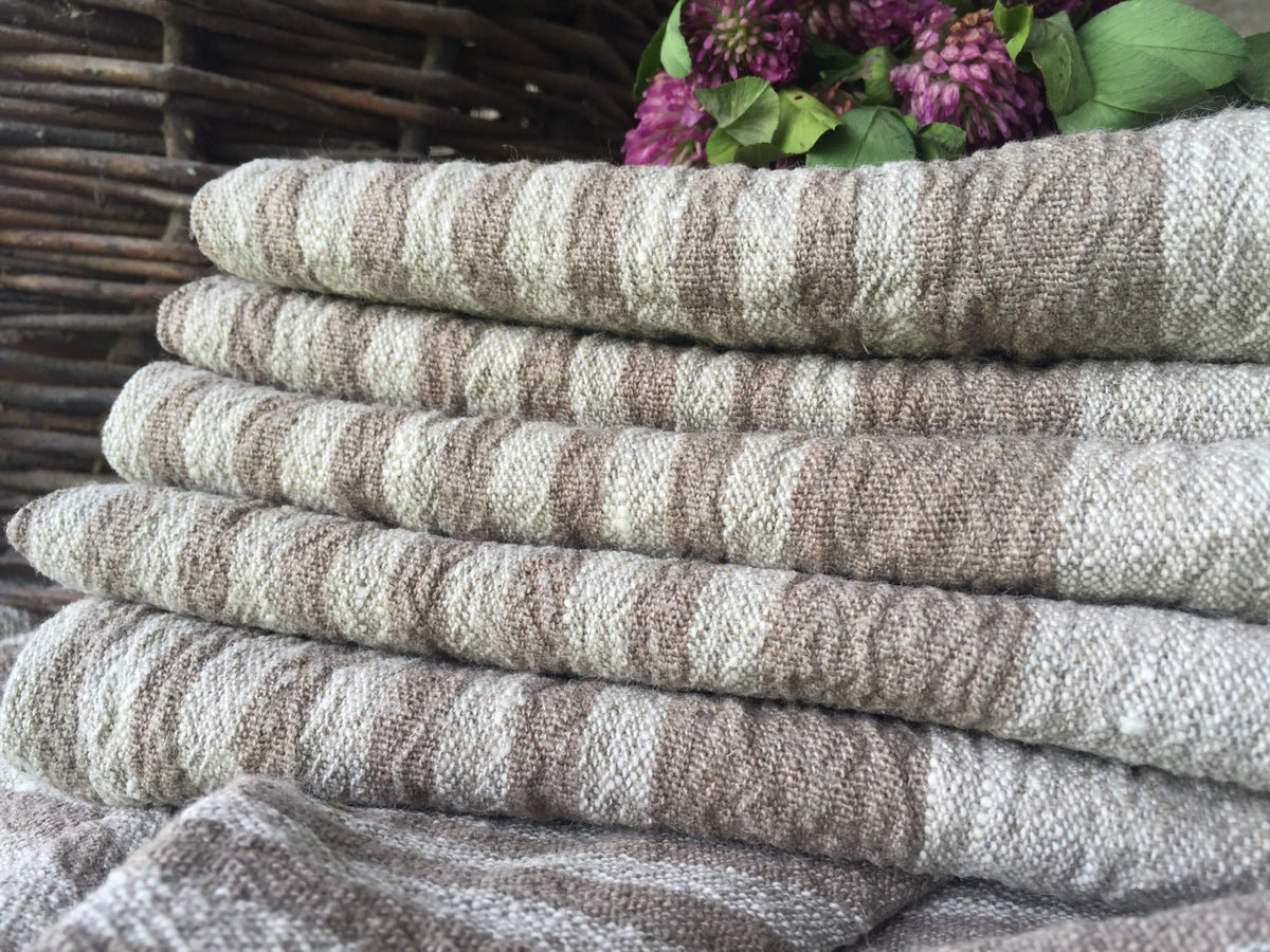 Set of Four Durable Kitchen Towels, Thick Dish Towels, Rustic