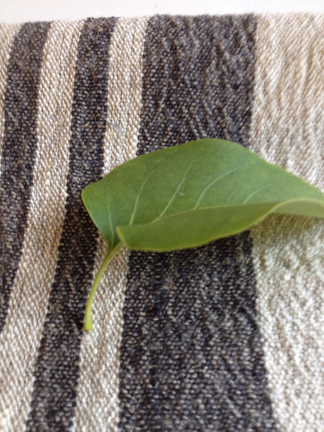 Set of Three Durable Kitchen Towels, Thick Dish Towels, Striped Linen towels by Linenbee