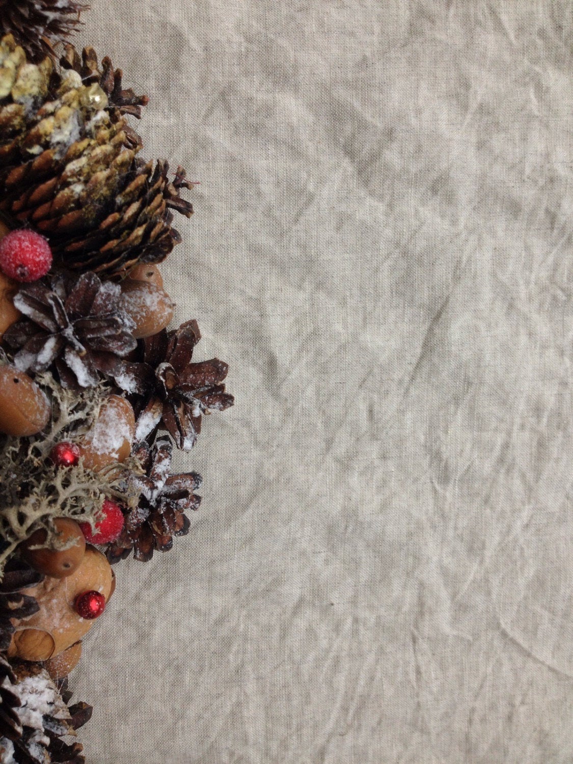 Tablecloth, Large White Tablecloth, Linen Tablecloth, Round Tablecloth, Rectangle Tablecloth, Christmas round large, oval tablecloth, custom