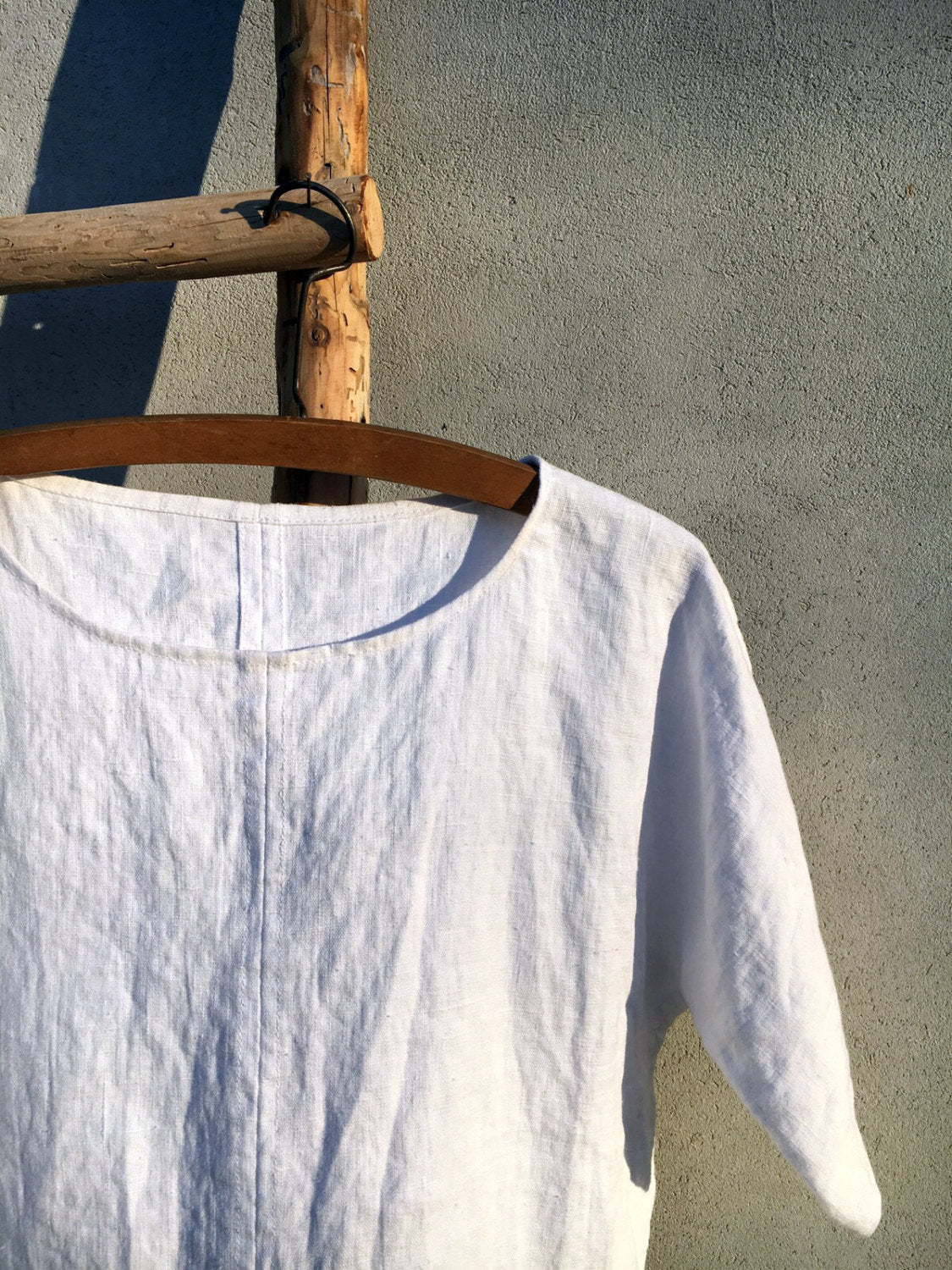 Linen Top, Linen Shirt Women, Shirt with Sleeves, Linen T Shirt, Linen Tee, Plus size shirt, Linen Blouse, Loose Linen Shirt, Plus size top