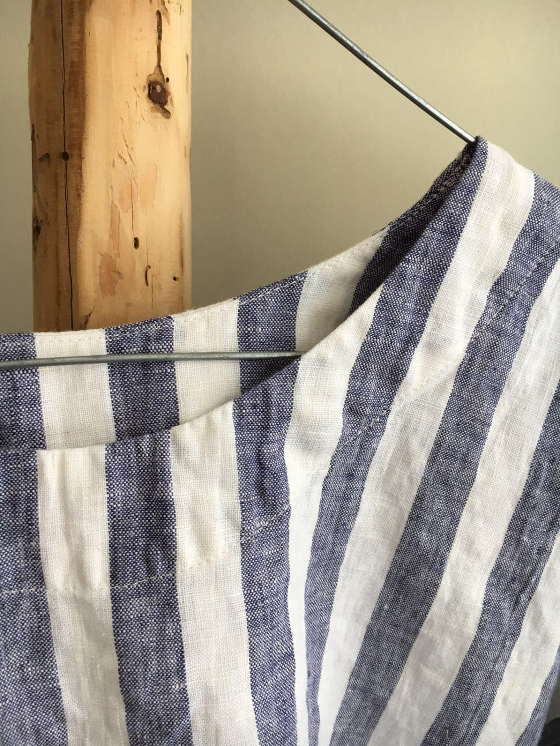 Linen Top, Linen Shirt Women, Shirt with Sleeves, Linen T Shirt, Linen Tee, Plus size shirt, Loose Shirt, Plus size top, Beach Vacation Navy