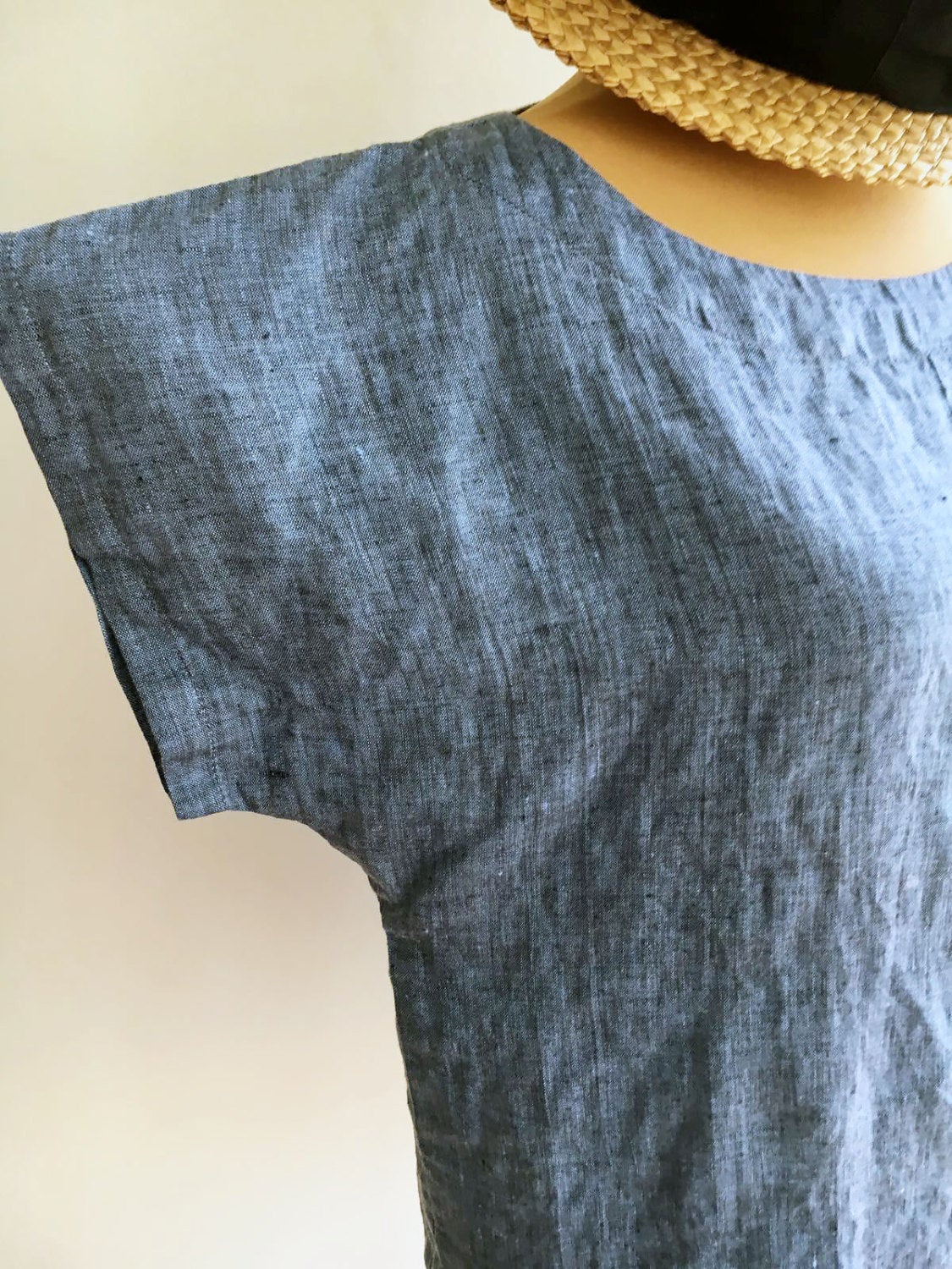 Linen T Shirt, Light Linen Top, Linen Shirt Women, Shirt with Short Sleeves, Linen Tee, Plus size shirt, Loose Linen Shirt, Plus size top