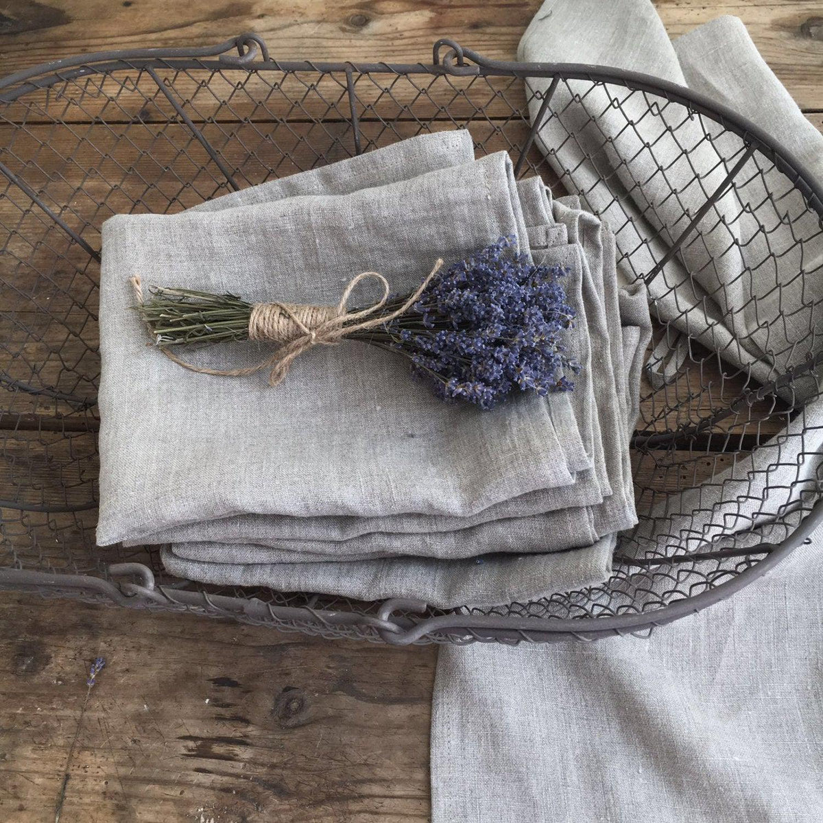 Set of four Linen Towels, Natural Towels, Guest towels, Kitchen towels,  Rustic towels, Durable towels, Country house towels, tea towels