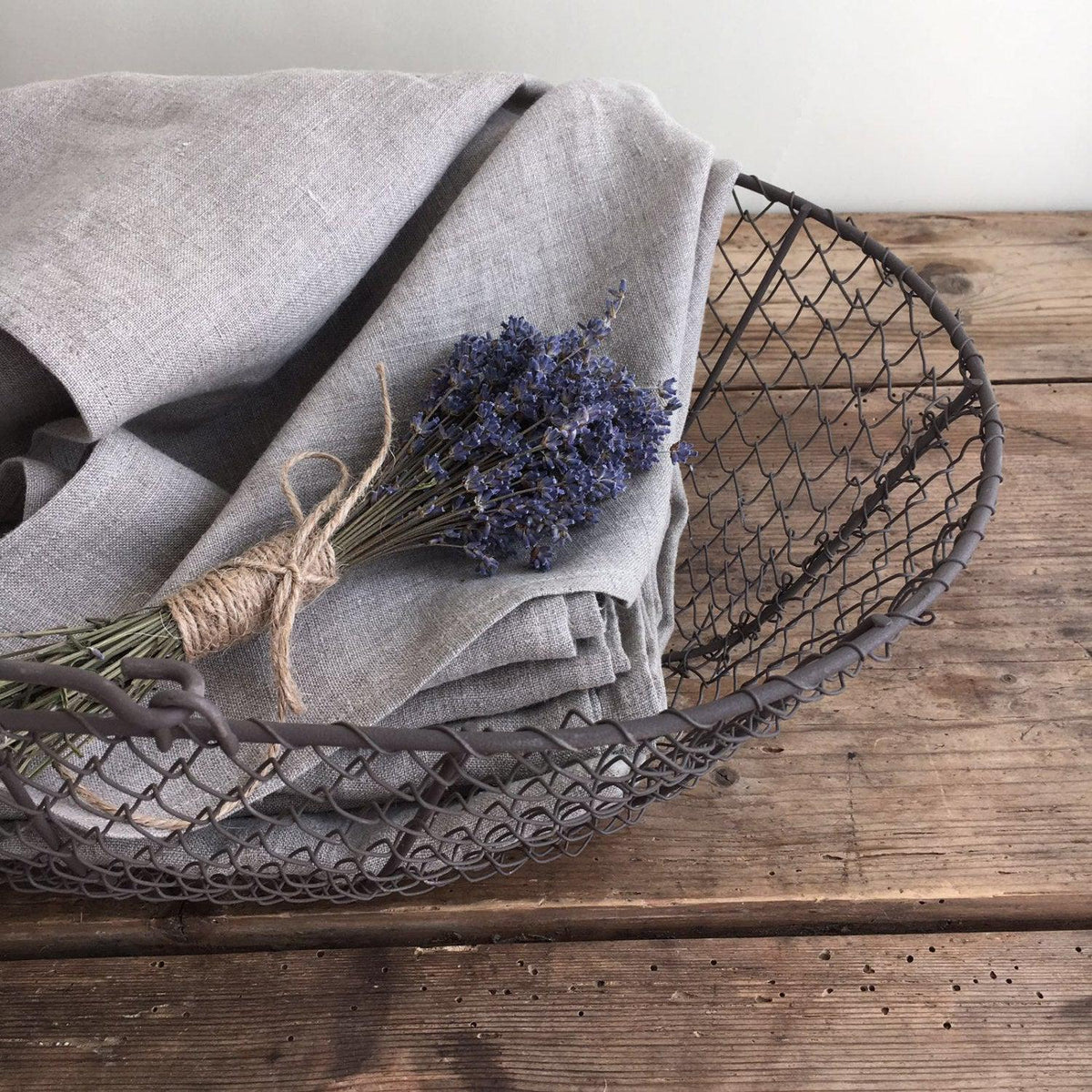 Set of four Linen Towels, Natural Towels, Guest towels, Kitchen towels,  Rustic towels, Durable towels, Country house towels, tea towels