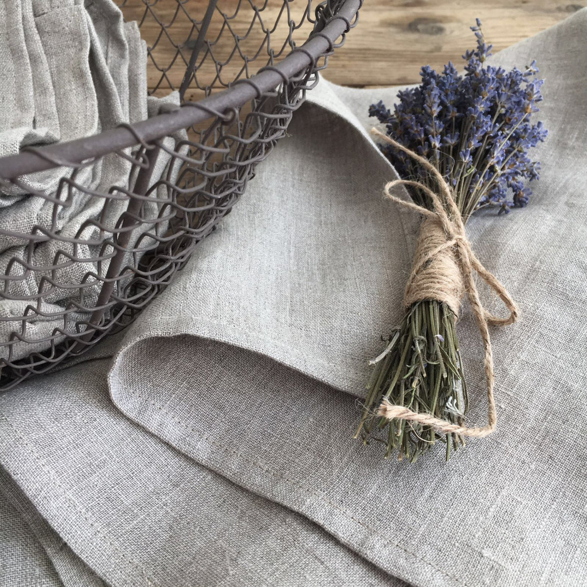 Set of four Linen Towels, Natural Towels, Guest towels, Kitchen towels,  Rustic towels, Durable towels, Country house towels, tea towels