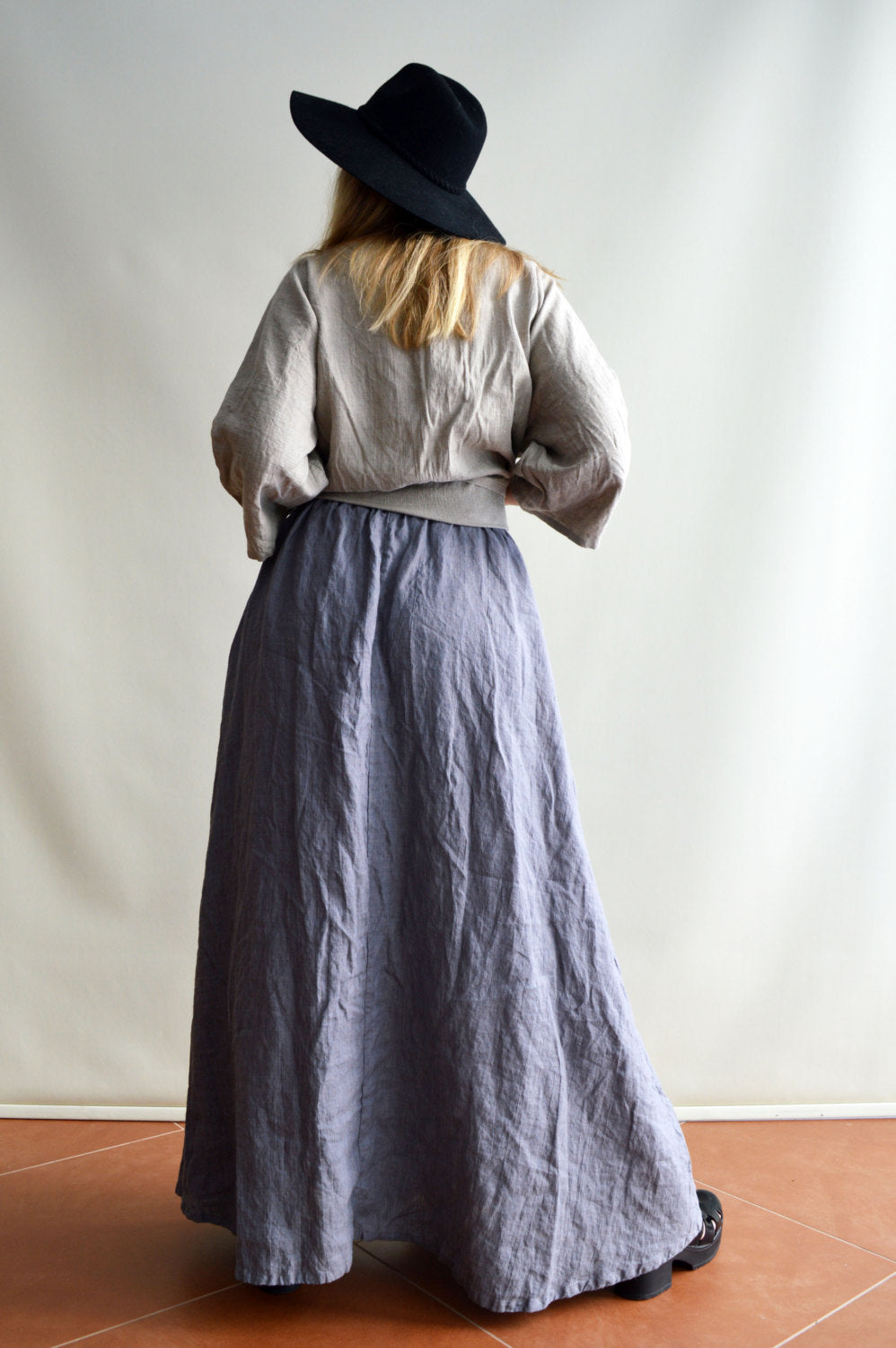 Linen Maxi Skirt, Maxi Skirt Boho, Skirt with Pockets, Womens Skirts, Linen skirt, Boho Skirt, Custom Skirt, Plus size skirt, Handmade