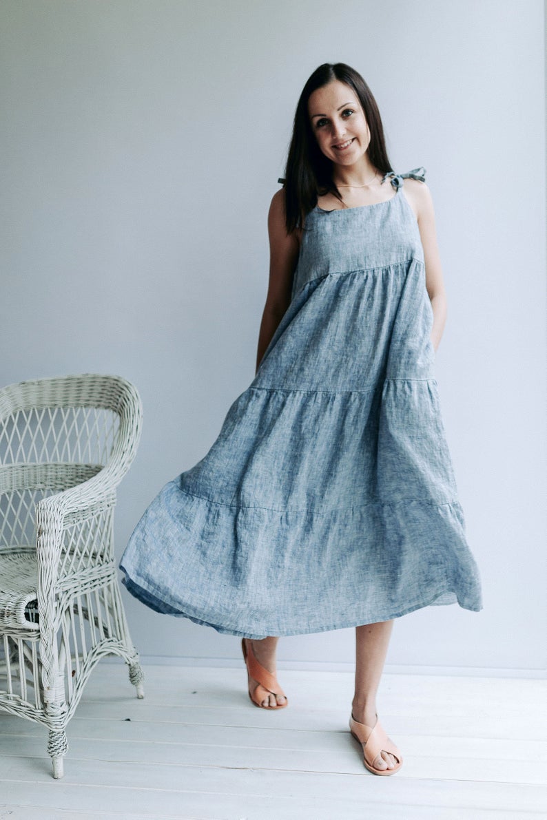 Ready to Ship:Prairie Dress &quot;Elle&quot;, Size S