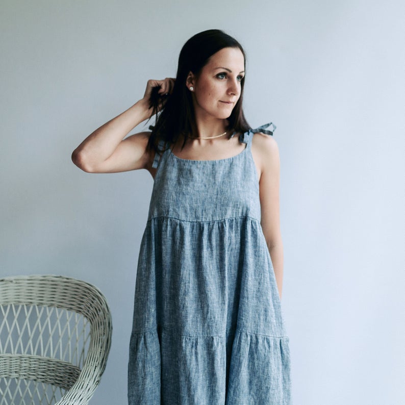 Ready to Ship:Prairie Dress &quot;Elle&quot;, Size S