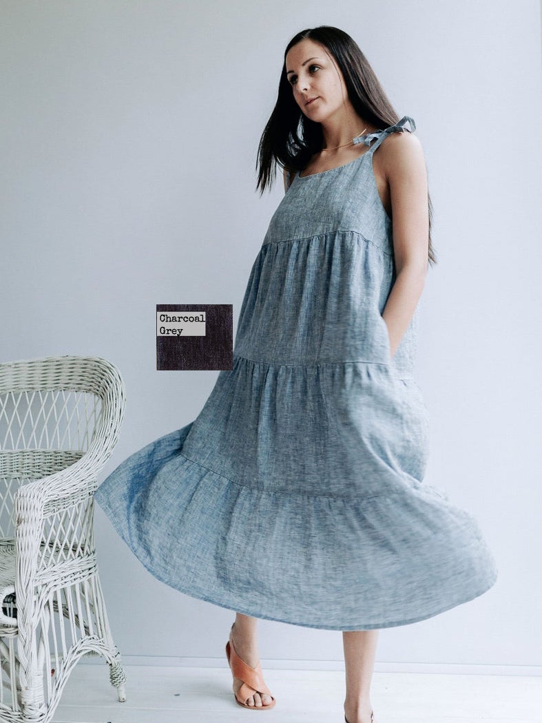 Ready to Ship: Prairie Dress &quot;Elle&quot;, Size L