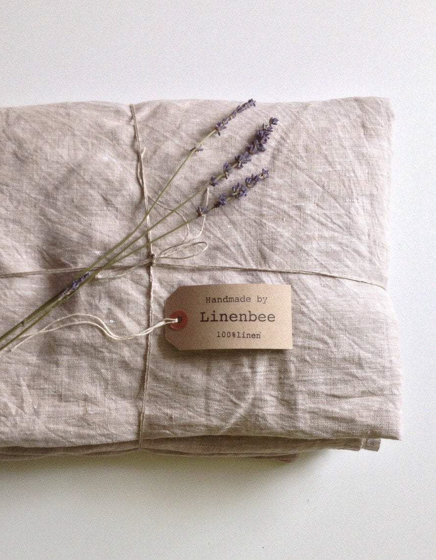 Linen sheet, flat linen sheet-Linenbee