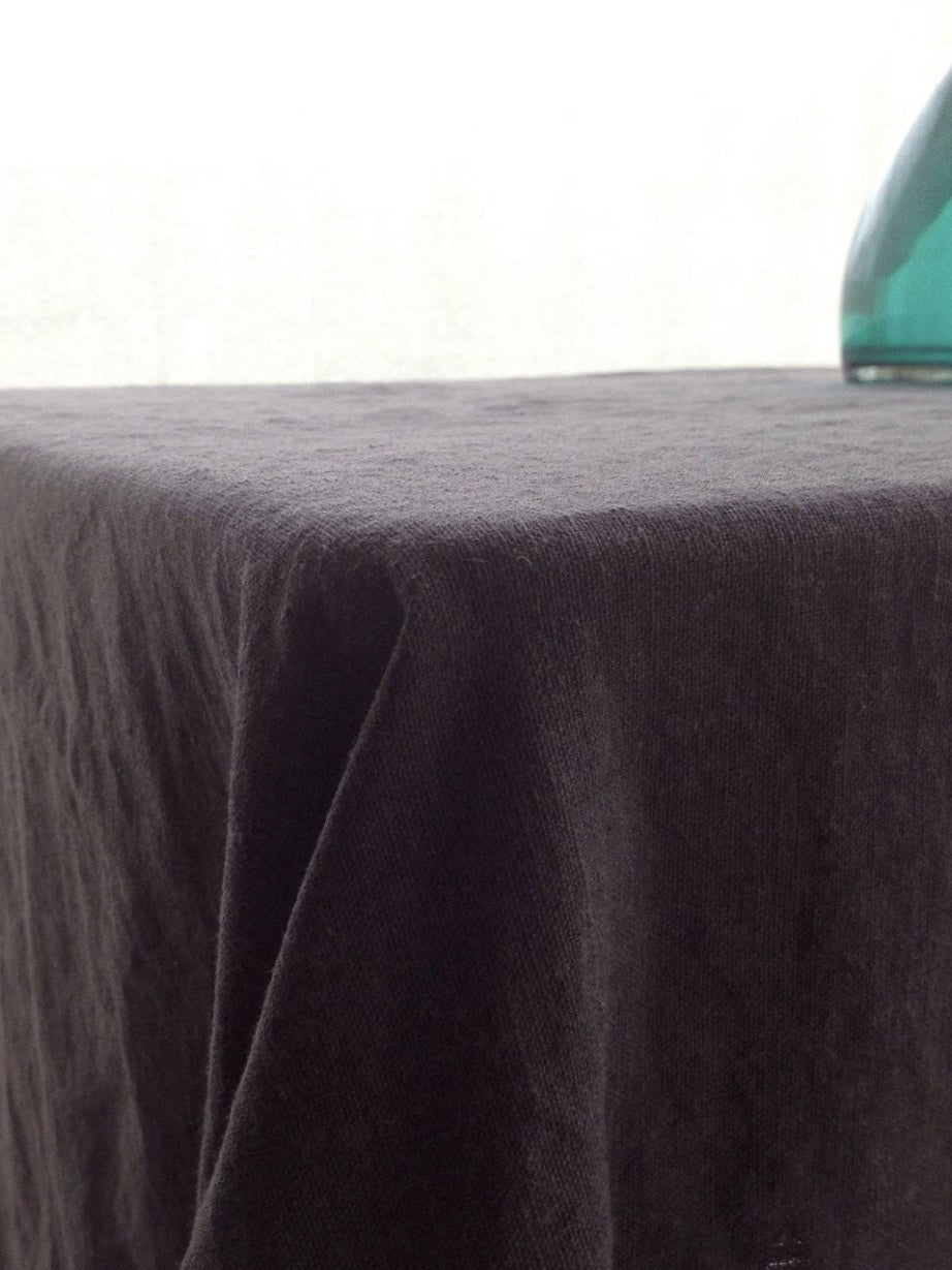 Linen tablecloth, Dark Grey tablecloth-Linenbee