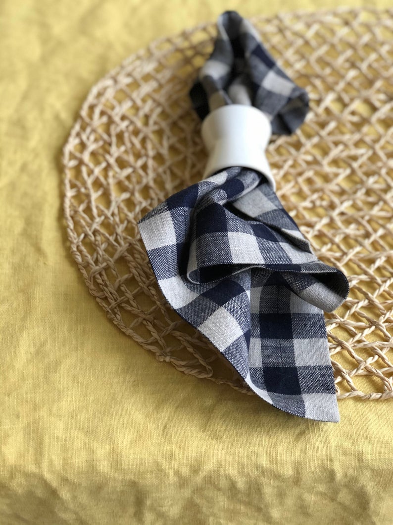 Linen tablecloths in various colors, Custom Sized Tablecloth