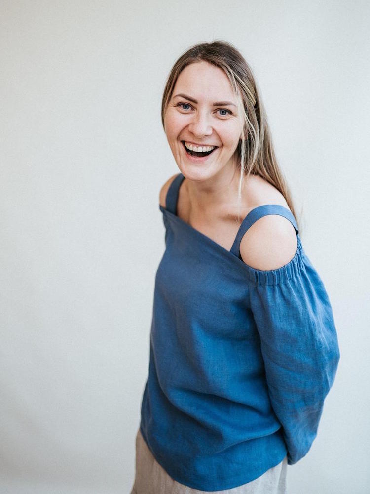 Bardot Top &#39;Florence&#39; from Linen